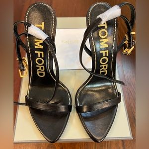 Tom Ford padlock sandals